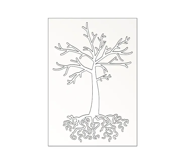 PERSONALIZADO STENCIL ARBOL ST1