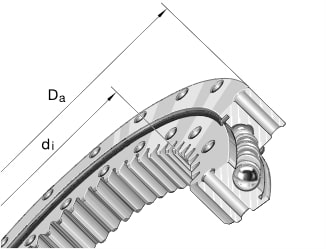 опорно-поворотное устройство   VI160288-N-ZT INA