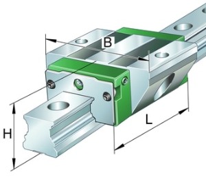 Каретка KWVE15-B-EC-KD-V2-G3 INA