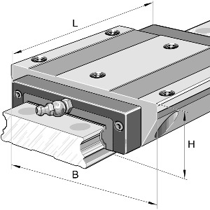 Каретка KWVE15-W-UG-V0-G3 INA