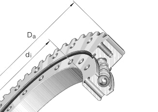опорно-поворотное устройство   VSA200744-N INA