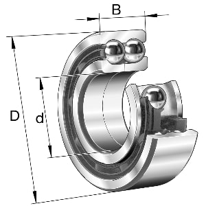 Подшипник FAG 3307-DA-MA FAG