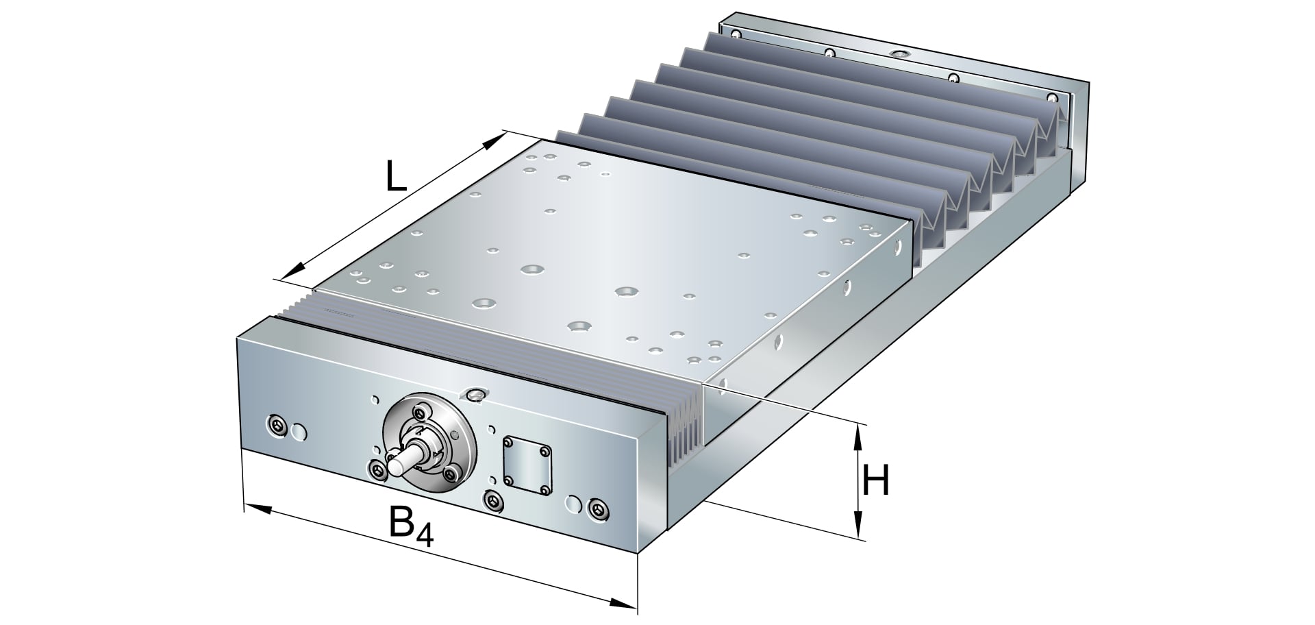 Прецизионный линейный стол LTP15-185-2005-F-0 INA