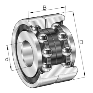Подшипники INA ZKLN0624-2Z-XL