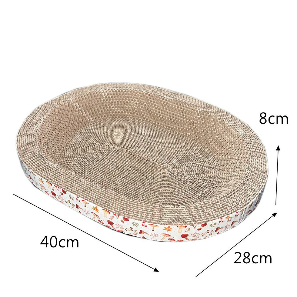 Miniatura: Arranhador Oval Tipo Berço