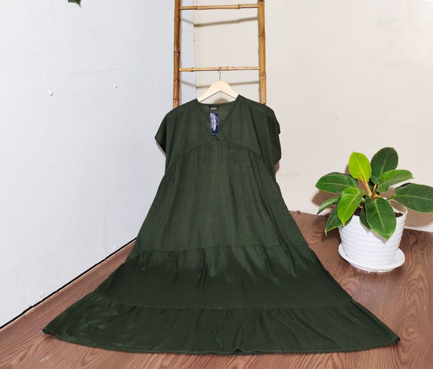 Daster Kimono Warna Hitam