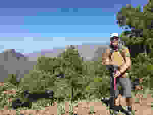Mountain backdrop