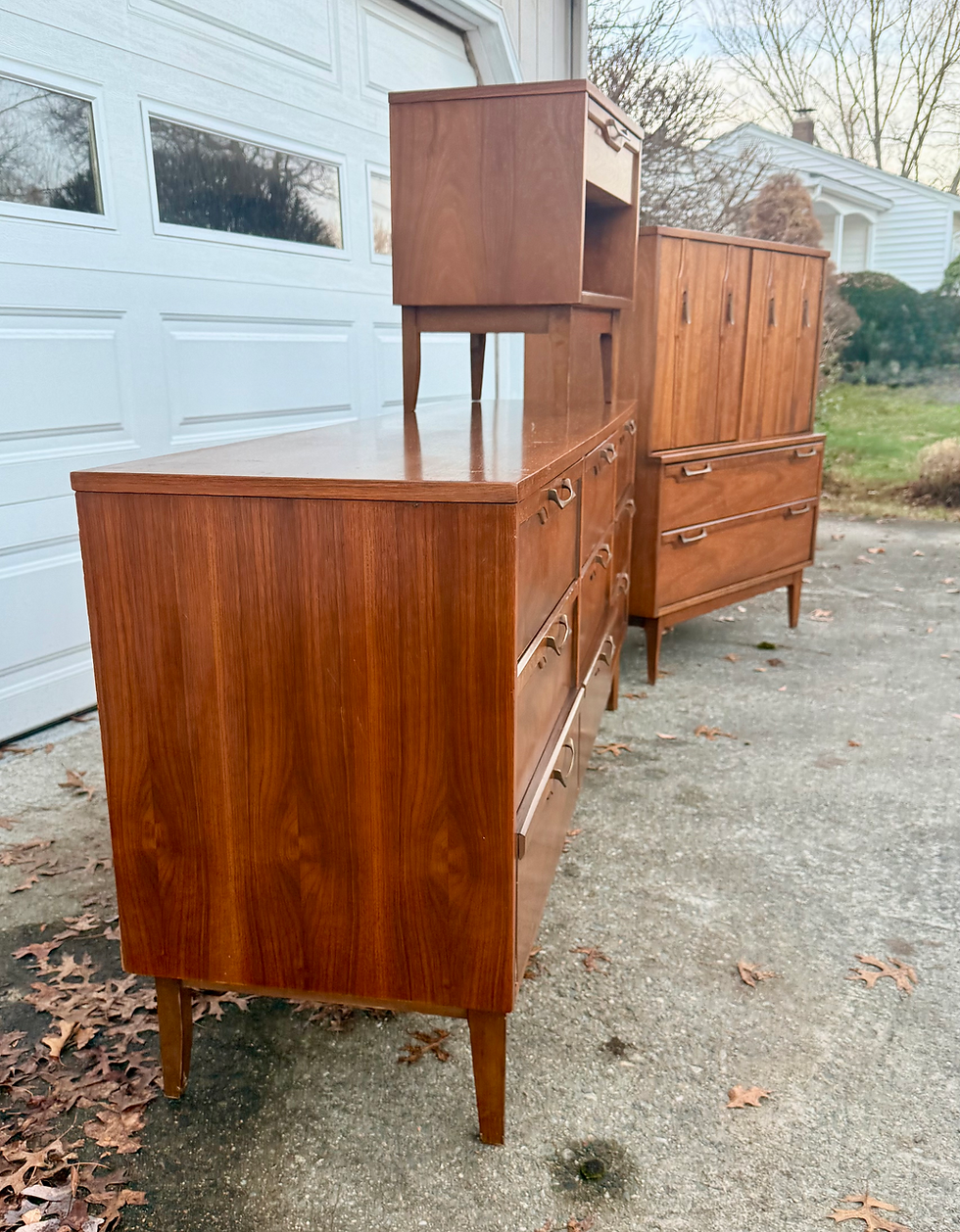 Thumbnail: Mid Century Modern Bedroom Set by Lenoir House