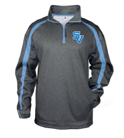 SVGirlsSoccer-Badger Fusion Quarter Zip Jacket