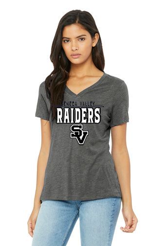 Thumbnail: SVEvansCity-Women's V-neck Shirt