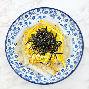 Mung Bean Jelly Salad [청포묵무침]