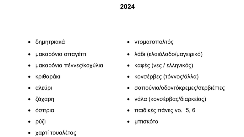 Κοινωνικό Παντοπωλείο