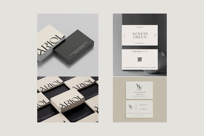 professioneel visitekaartje ontwerp - ZALEA Design