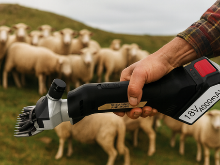 Top Benefits of Using a Cordless Rechargeable Sheep Shearer