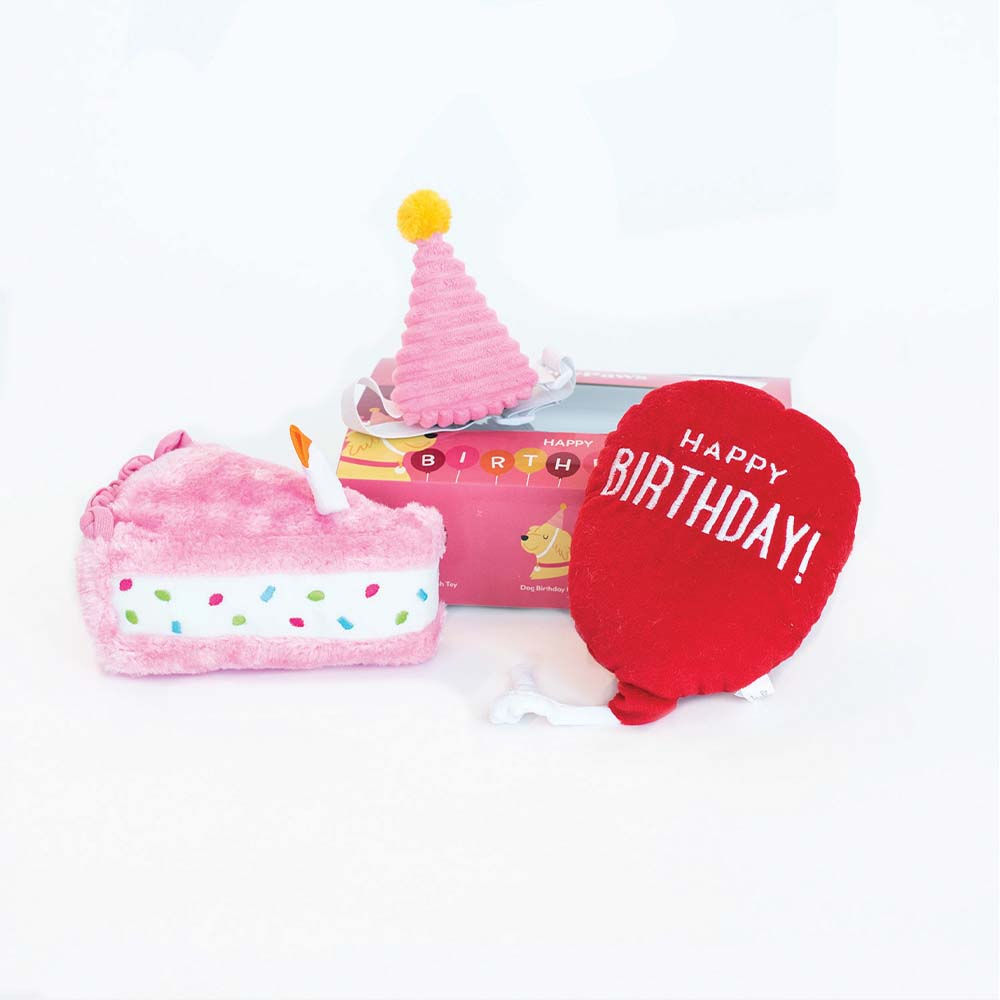 Birthday Box - 3 Piece - Pink