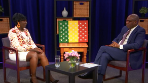 Video of Hero Painting recipient Sir Lamine Savadogo on web broadcast speaking about his painting