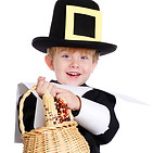 Pilgrim Bearing Gifts