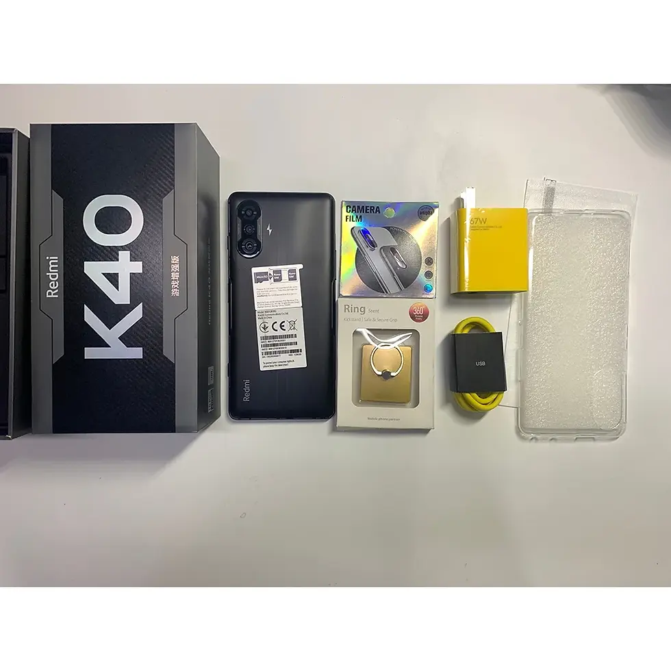 Thumbnail: Original Smartphone Global ROM Xiaomi Redmi K40 Gaming Android 11 MIUI 12.5 Octa