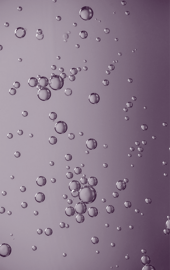 Plum Coloured Bubbles
