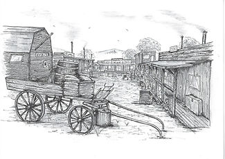 Illustration of Whiteoak Springs by Ian Lyle