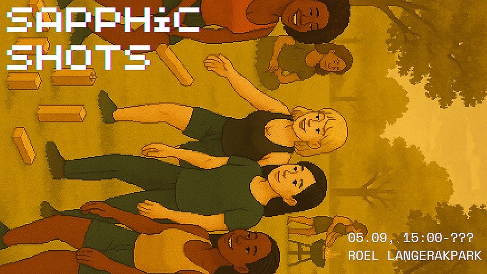 Sapphic Shots – September Edition - for all Queers