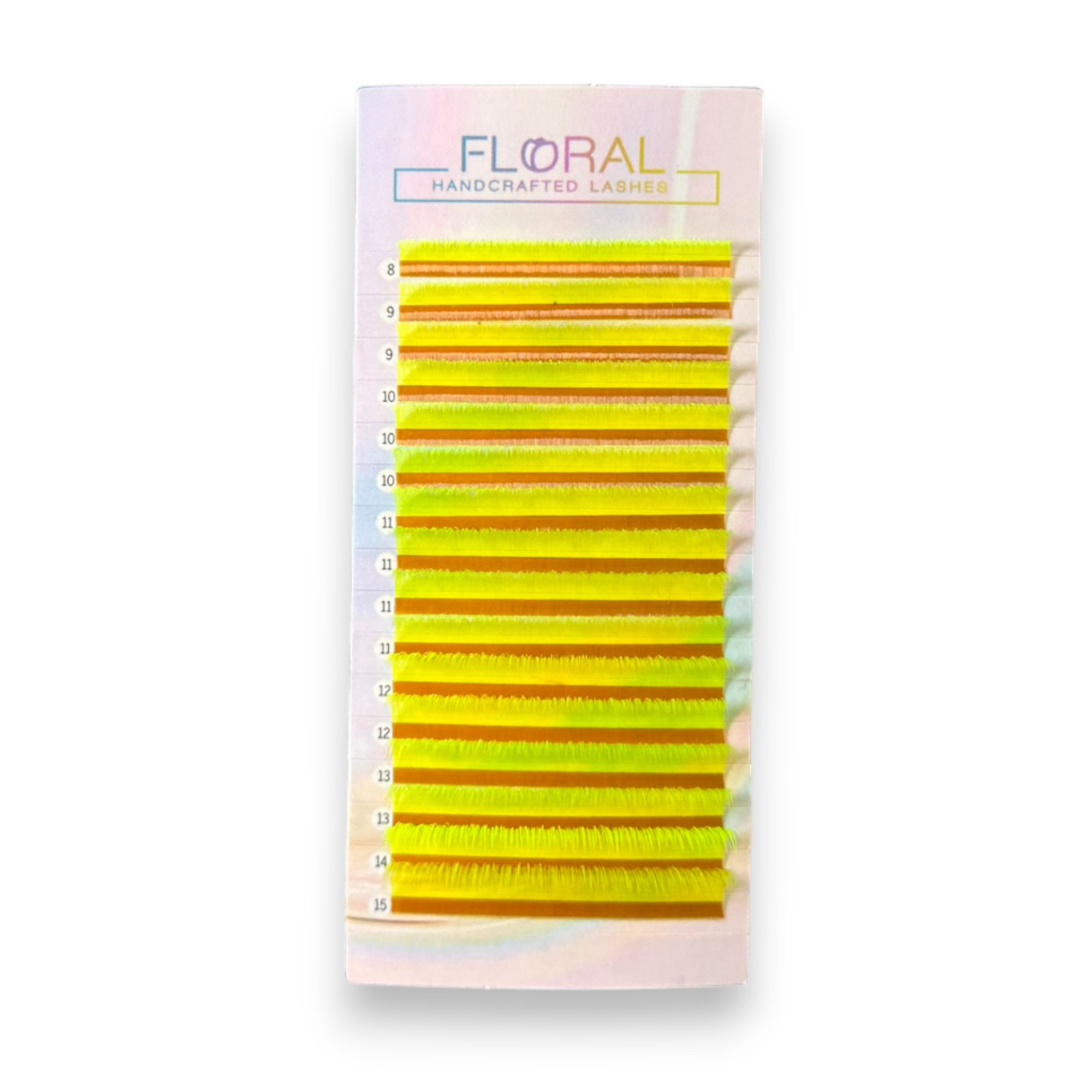 SOFT MINK 0.15MM - EXTENSIONS DE CILS COULEUR NEON VERT CLAIR
