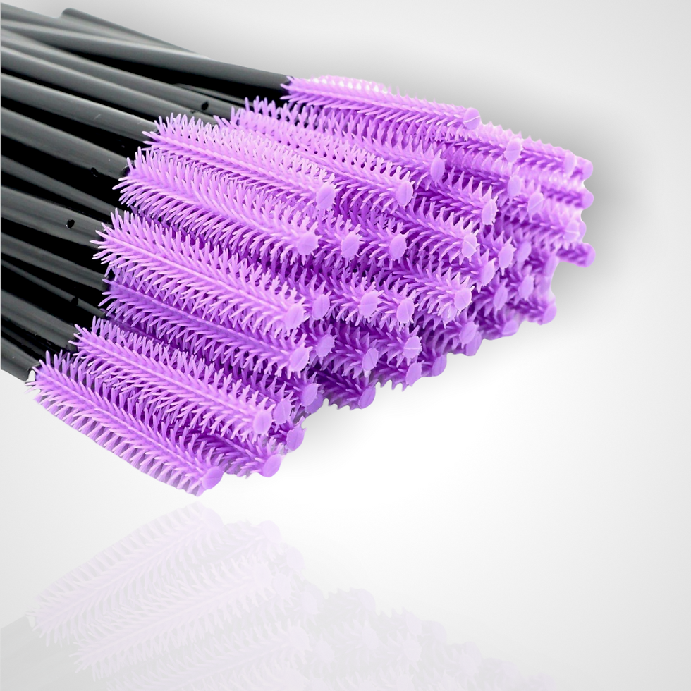 Miniaturbild: Silikon-Wimpernbürste - Packung mit 50 Einheiten