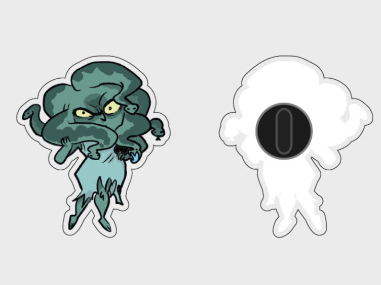 Lil' Olympians pin: MEDUSA
