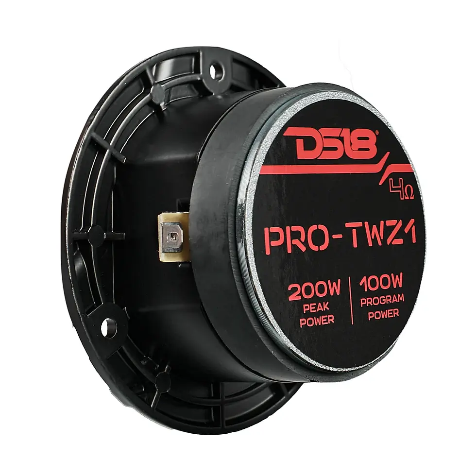 Thumbnail: 3.8" SUPER BULLET COMPRESSION TWEETER 4-OHM 1" ALUMINUM VOICE COIL