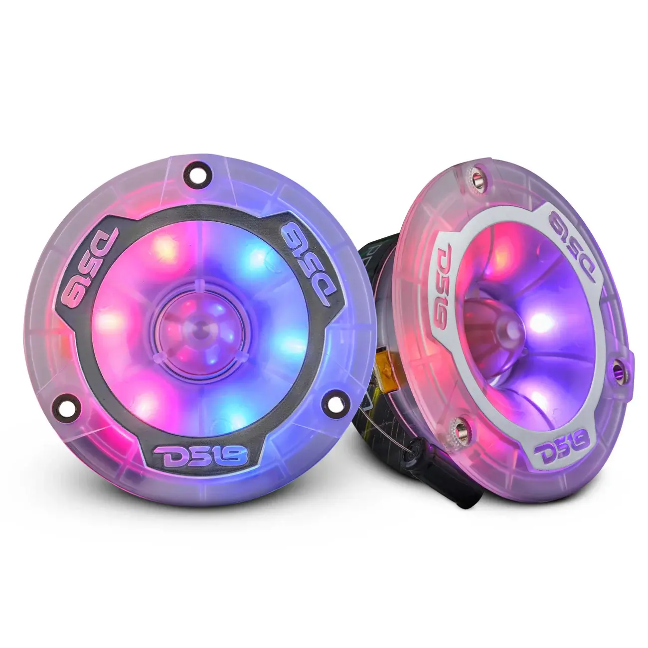 3.8" SUPER BULLET TWEETER W. 1" ALUMINUM VOICE COIL & DIGITAL LED LIGHTS