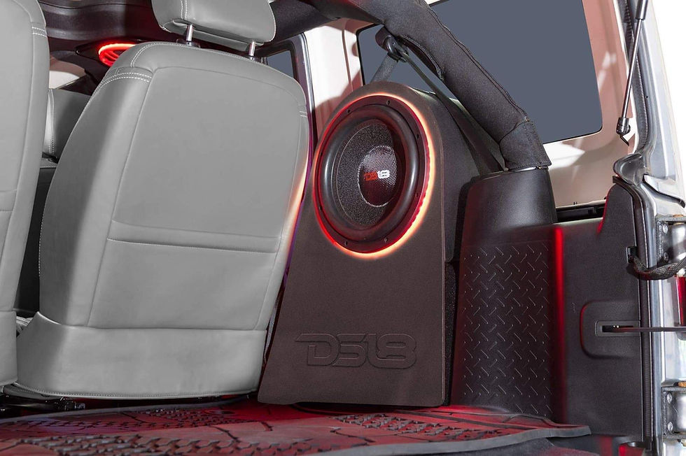 Thumbnail: WHEEL WELL SUBWOOFER ENCLOSURE 12" SEALED LEFT AND RIGHT SIDE FOR JK/JKU JEEPS