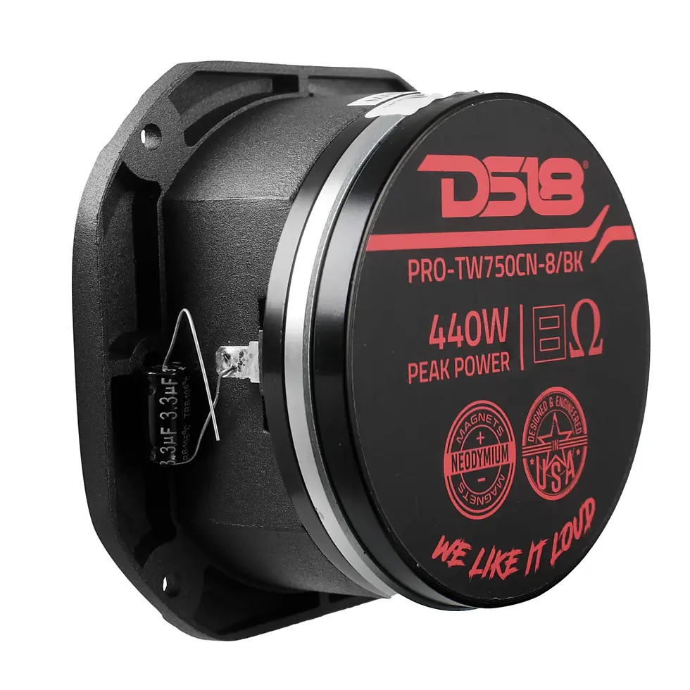 Thumbnail: 4" SUPER BULLET TWEETER W/ 1.5" TITANIUM VOICE COIL NEODYMIUM MAGNET 220 WATTS