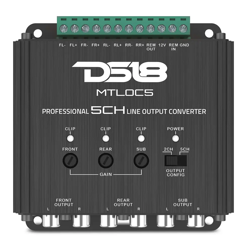 Thumbnail: HIGH-TO-LOW LEVEL LINE OUTPUT CONVERTER WITH REMOTE TURN-ON