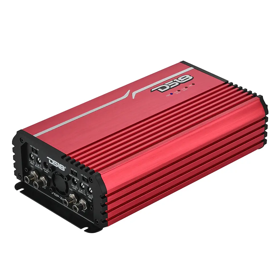 Thumbnail: FRP COMPACT 4-CHANNEL FULL RANGE CLASS-D AMPLIFIER 2400W RMS