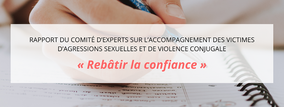 Banner - Rebâtir la confiance