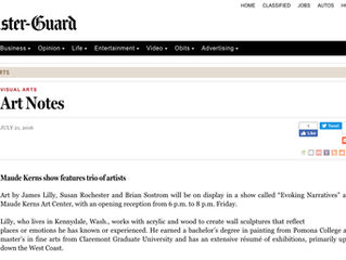 Eugene Register Guard - Art Notes