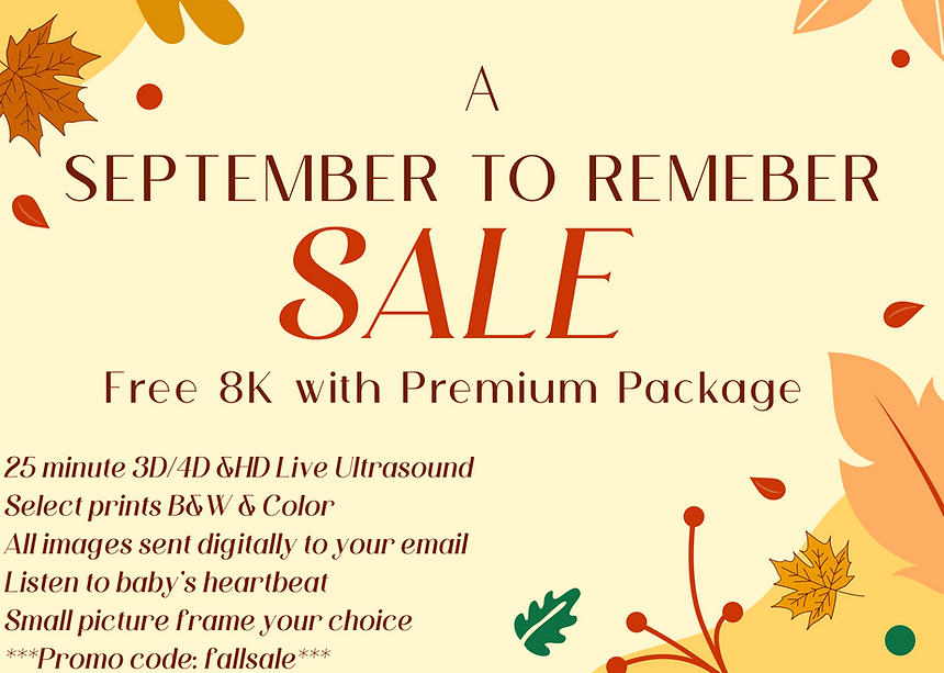 September to remember sale, free 8K with premium package