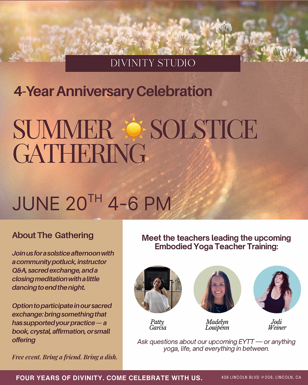 SUMMER SOLSTICE GATHERING
