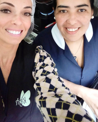 TREINAMENTO COM NOSSA TOP CHEF