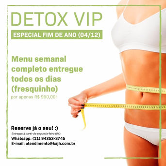 DETOX VIP ESPECIAL FIM DE ANO