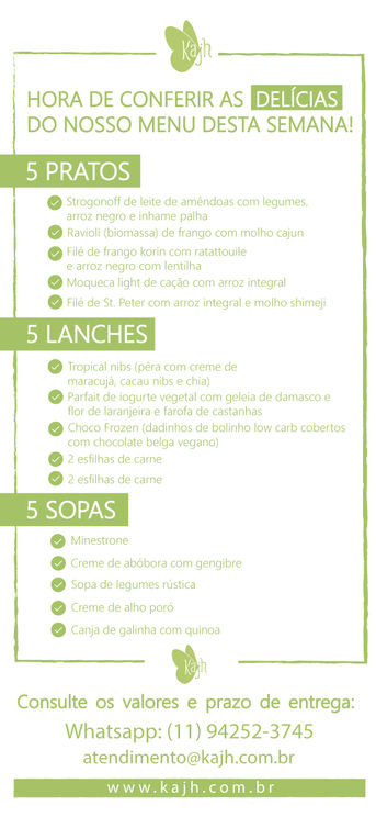 KIT DA SEMANA