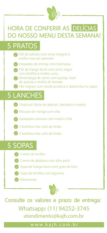 KIT DA SEMANA