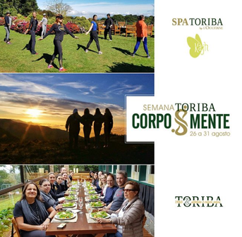 A 2ª edição DA SEMANA TORIBA corpo & mente ESTÁ CHEGANDO!!!