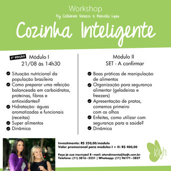 2ª EDIÇÃO WORKSHOP COZINHA INTELIGENTE KAJH