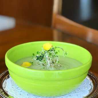 RECEITA: Creme de couve-flor com tomilho