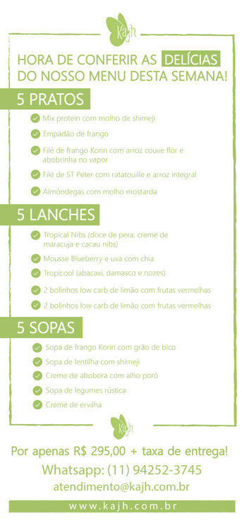 KIT DA SEMANA