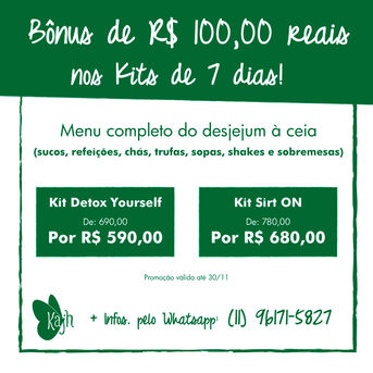 BÔNUS DE R$ 100,00