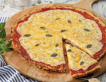 PIZZA DE COUVE-FLOR