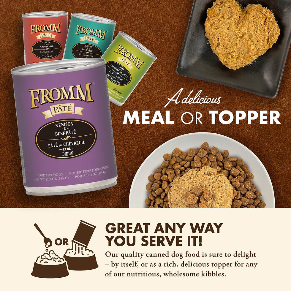 Thumbnail: Fromm Pâté Venison & Beef Entrée Dog Food – 12.02 oz