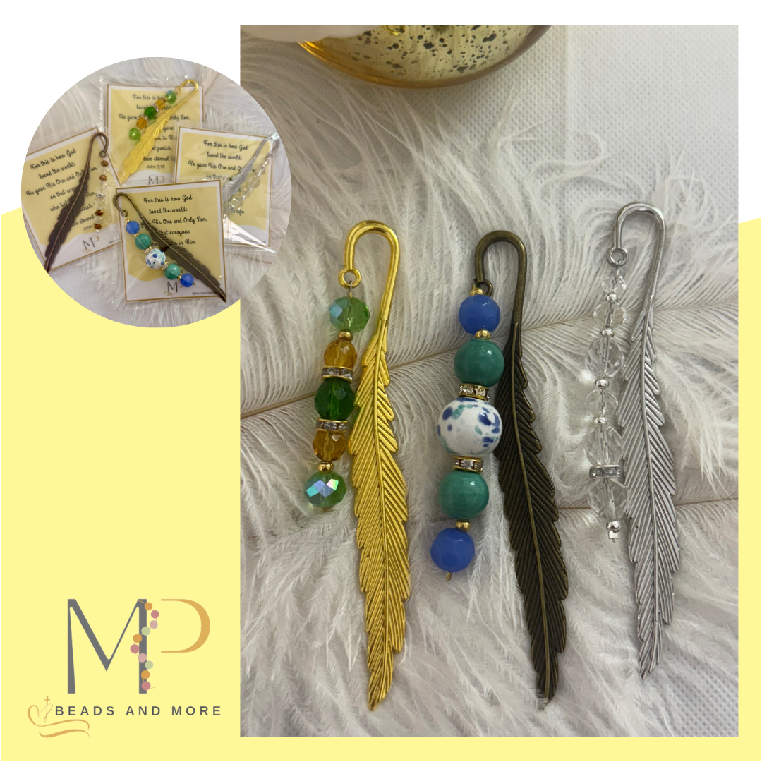 Metal Beaded Bookmarks